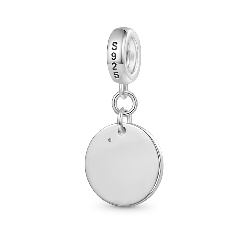 花朵圓盤吊墜 image number 2