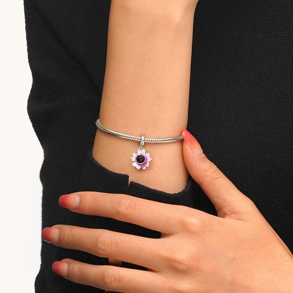 櫻花投影照片吊墜 image number 3