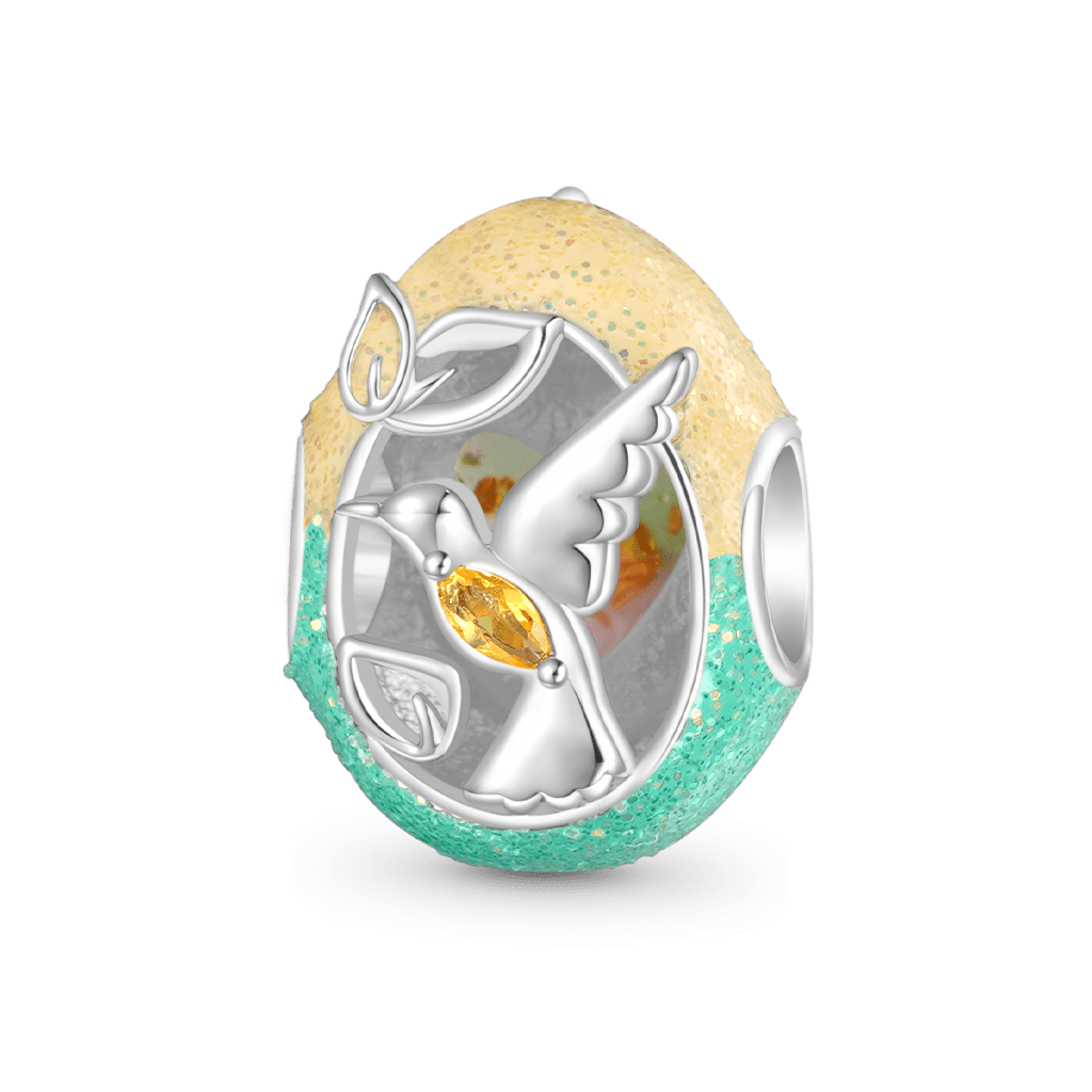 復活節彩蛋蜂鳥珠飾 image number 1