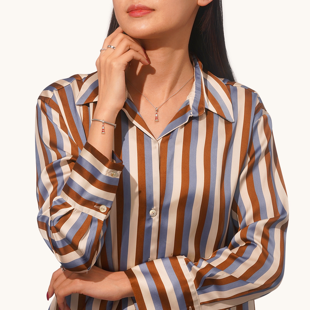 紅色燈塔吊墜 image number 3