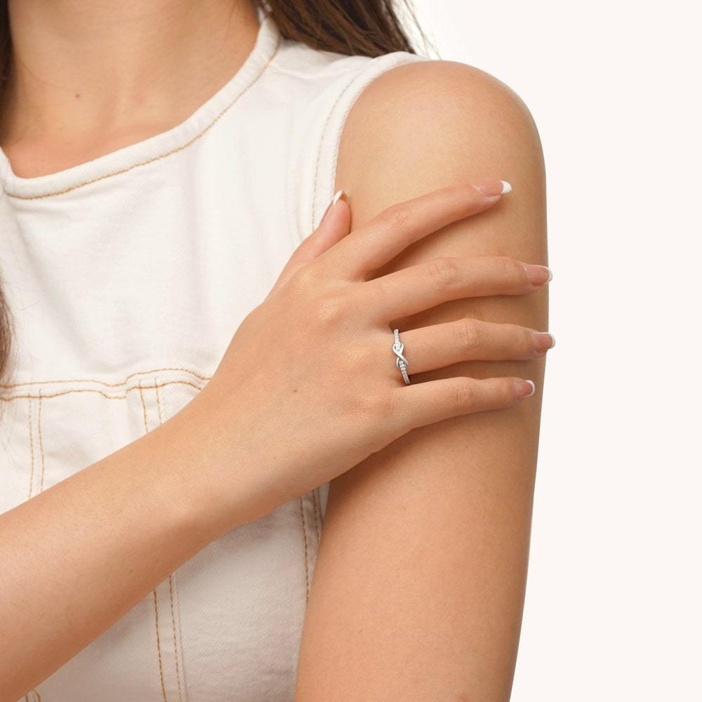 無限之愛鑽戒 image number 3