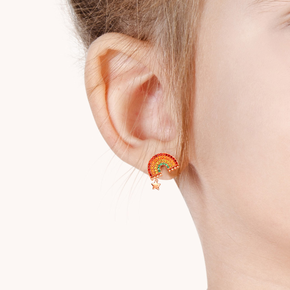 彩虹耳環 image number 3