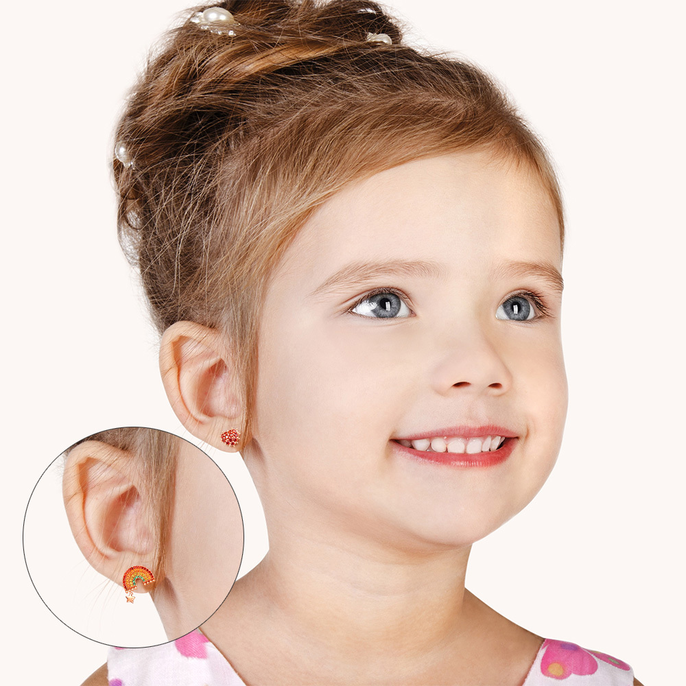 彩虹耳環 image number 2