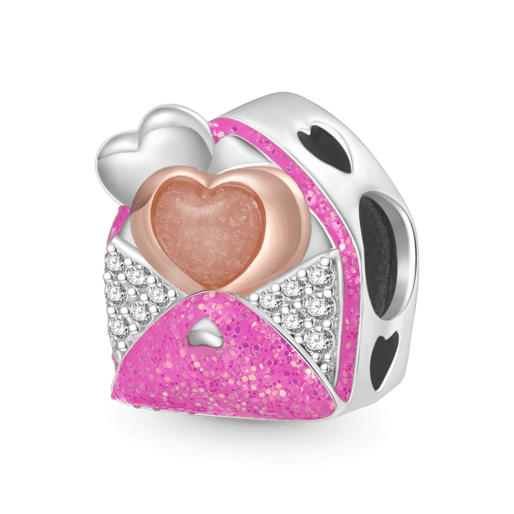 粉紅信封珠飾 image number 1