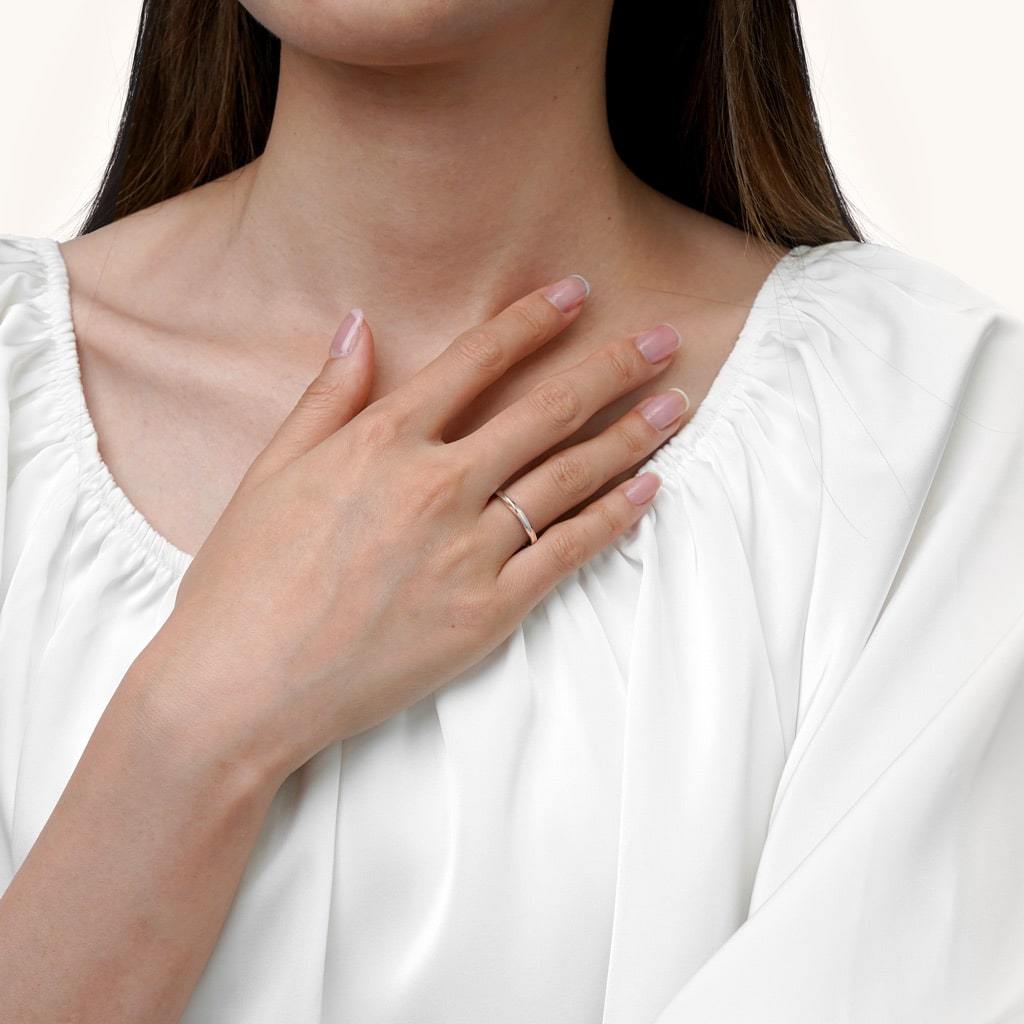 基本款扭紋戒指 image number 3