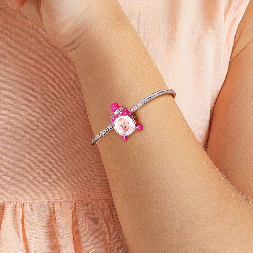 嬰兒帽照片珠飾 image number 2