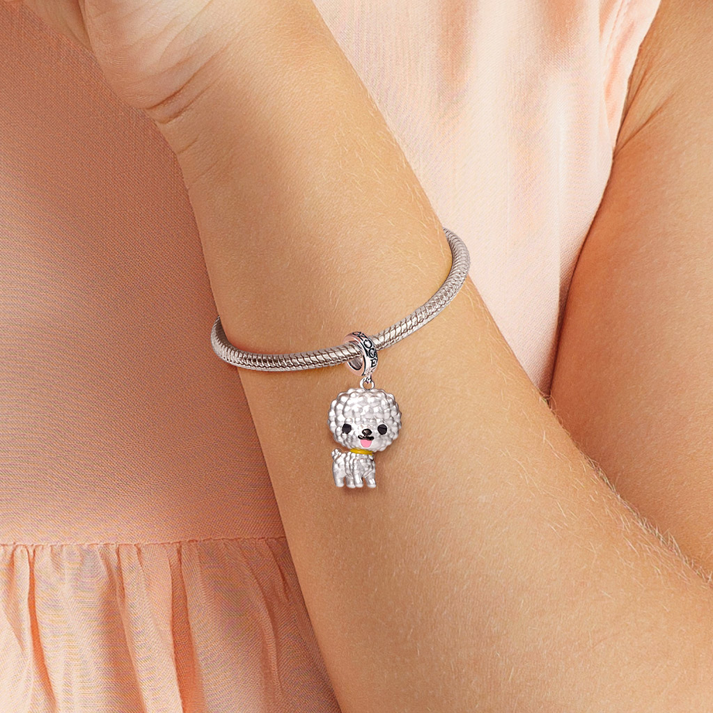 比熊小狗吊墜 image number 3