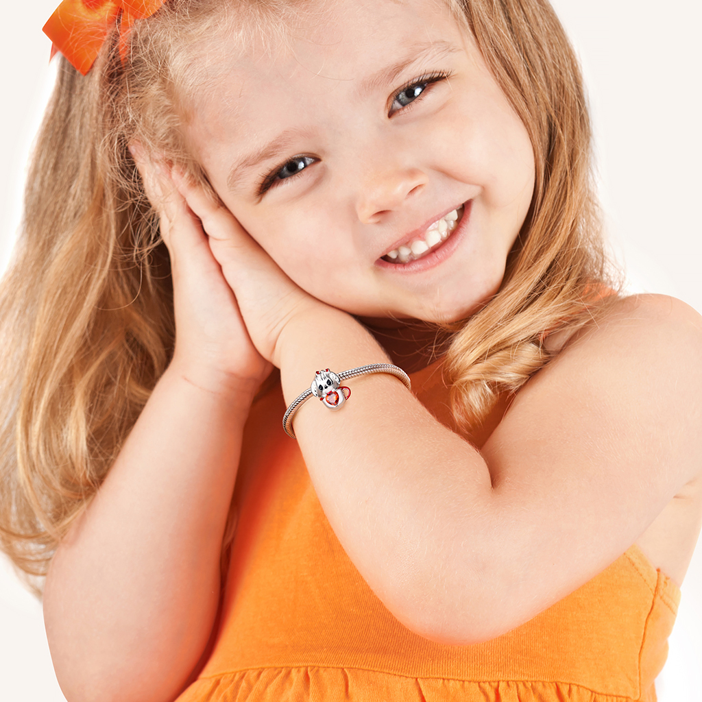 可愛茶杯狗珠飾 image number 2