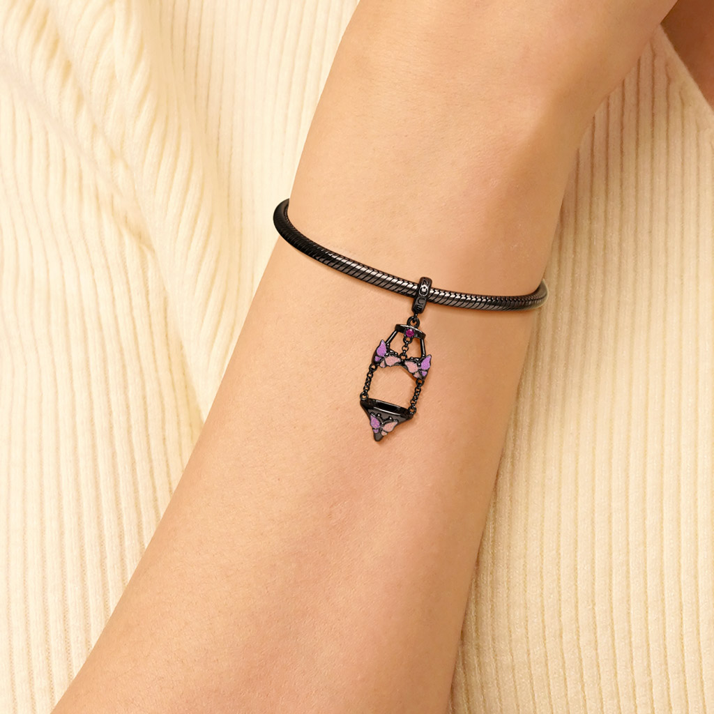 蝴蝶內衣吊墜 image number 5