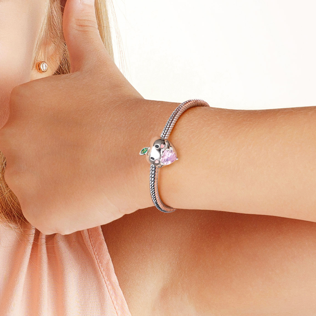 水果桃子珠飾 image number 4