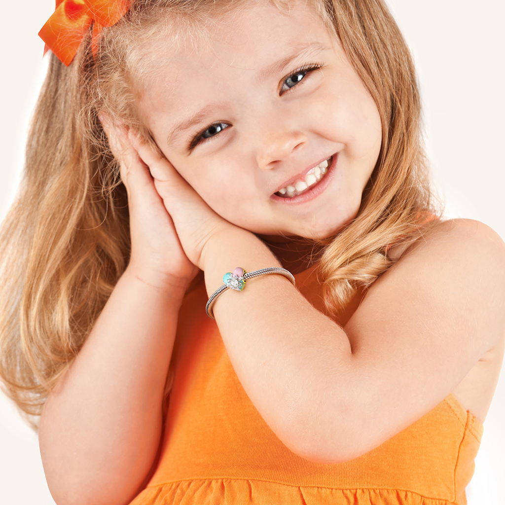 復活節十字心形珠飾 image number 2