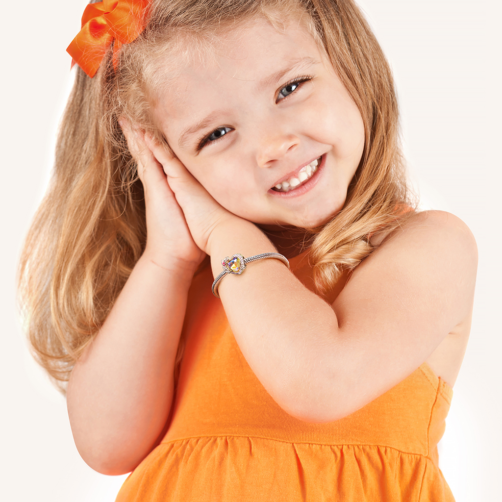 繡球花心形珠飾 image number 3