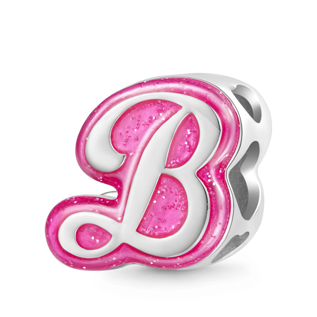 芭比粉紅字母珠飾 image number 0