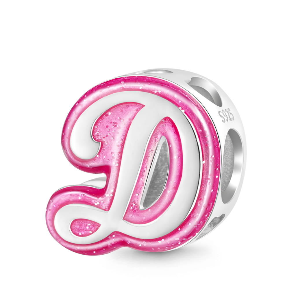 芭比粉紅字母珠飾 image number 0