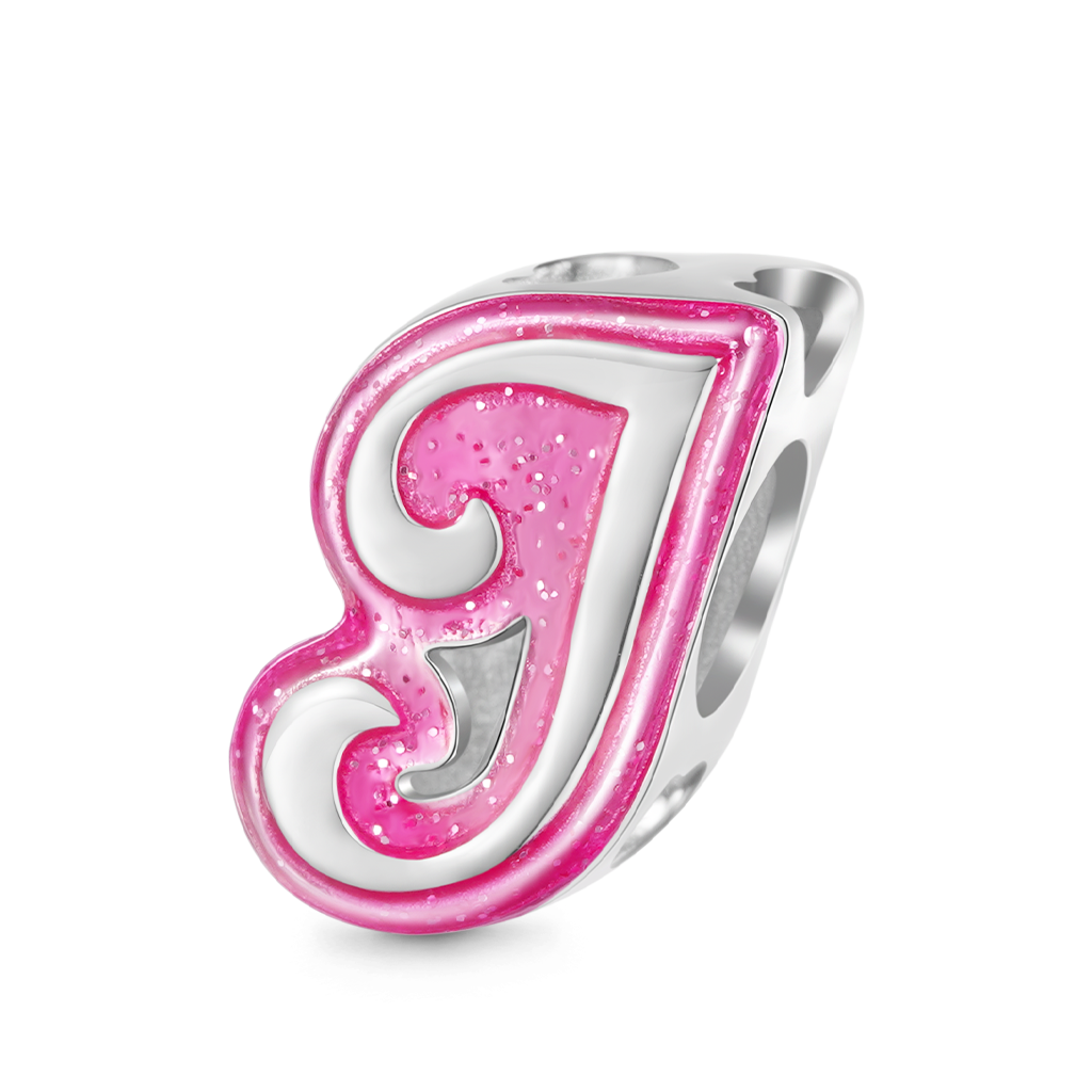 芭比粉紅字母珠飾 image number 0