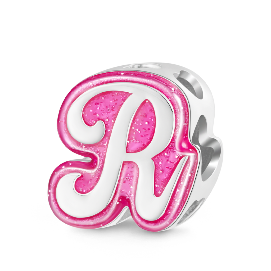 芭比粉紅字母珠飾 image number 0