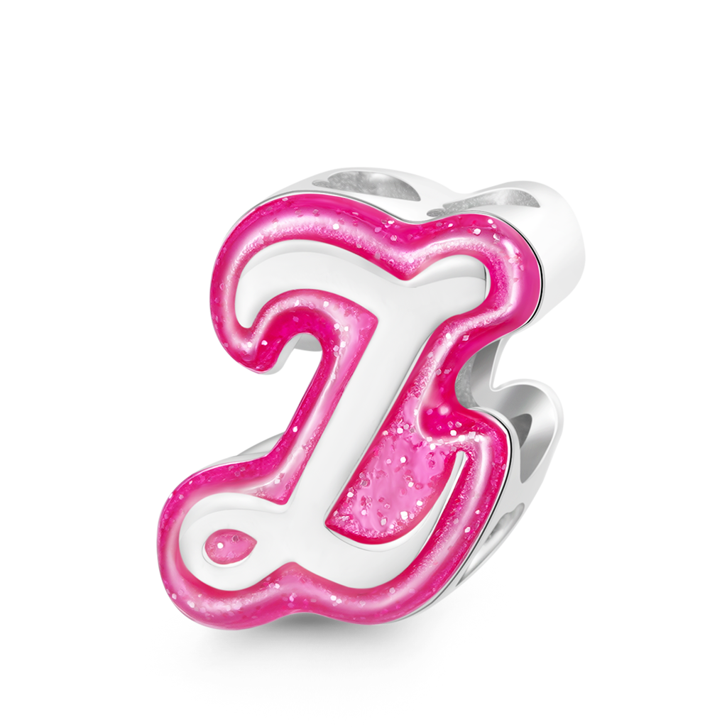 芭比粉紅字母珠飾 image number 0