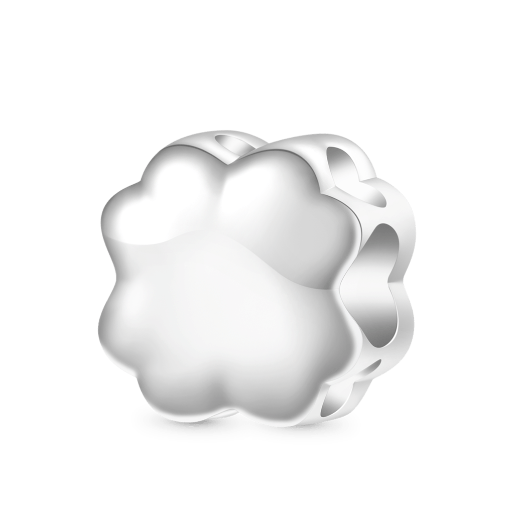 紫色四葉草珠飾 image number 1