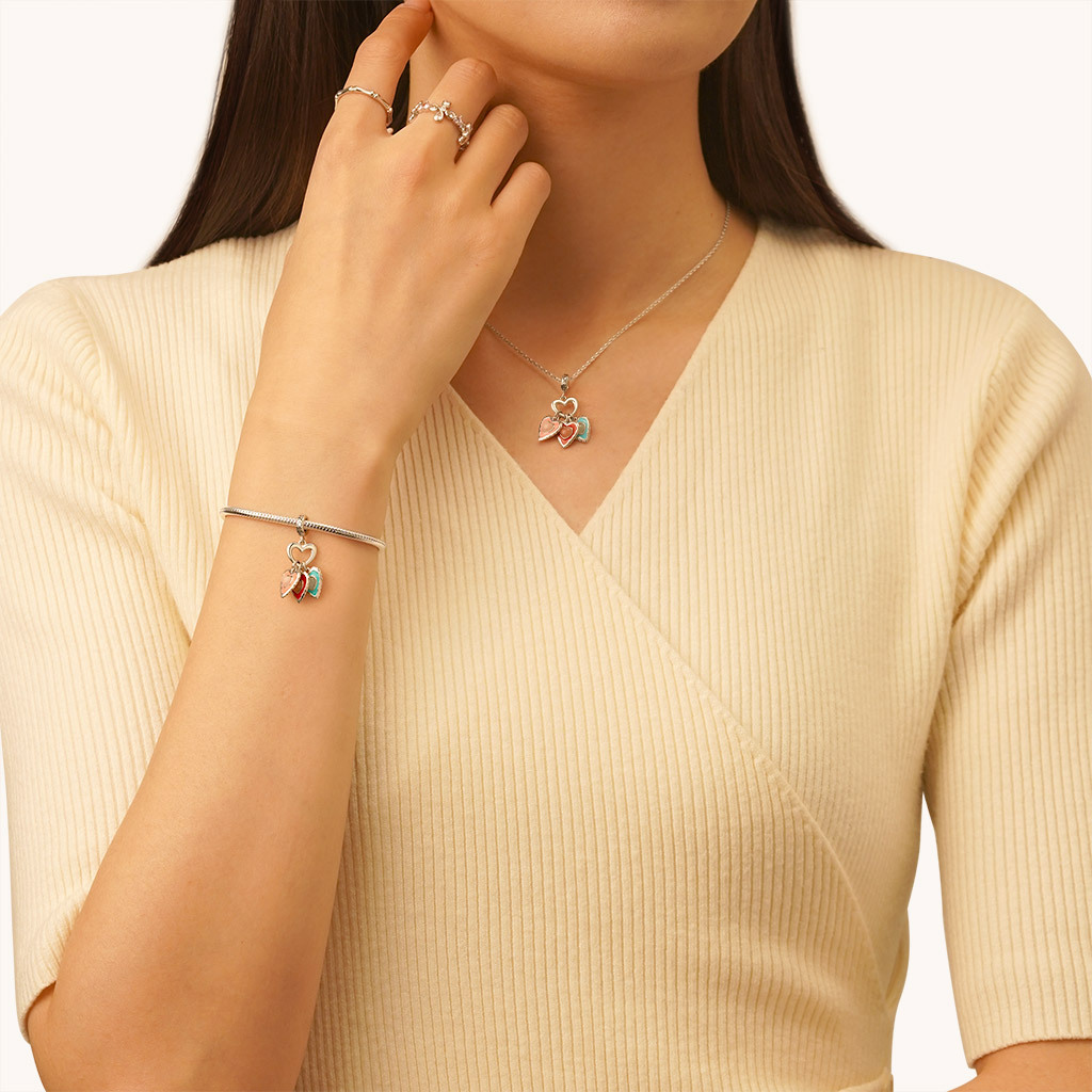 可雕刻心形吊墜 image number 5