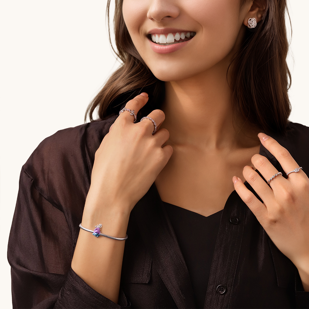 貝殼小美人魚珠飾 image number 3