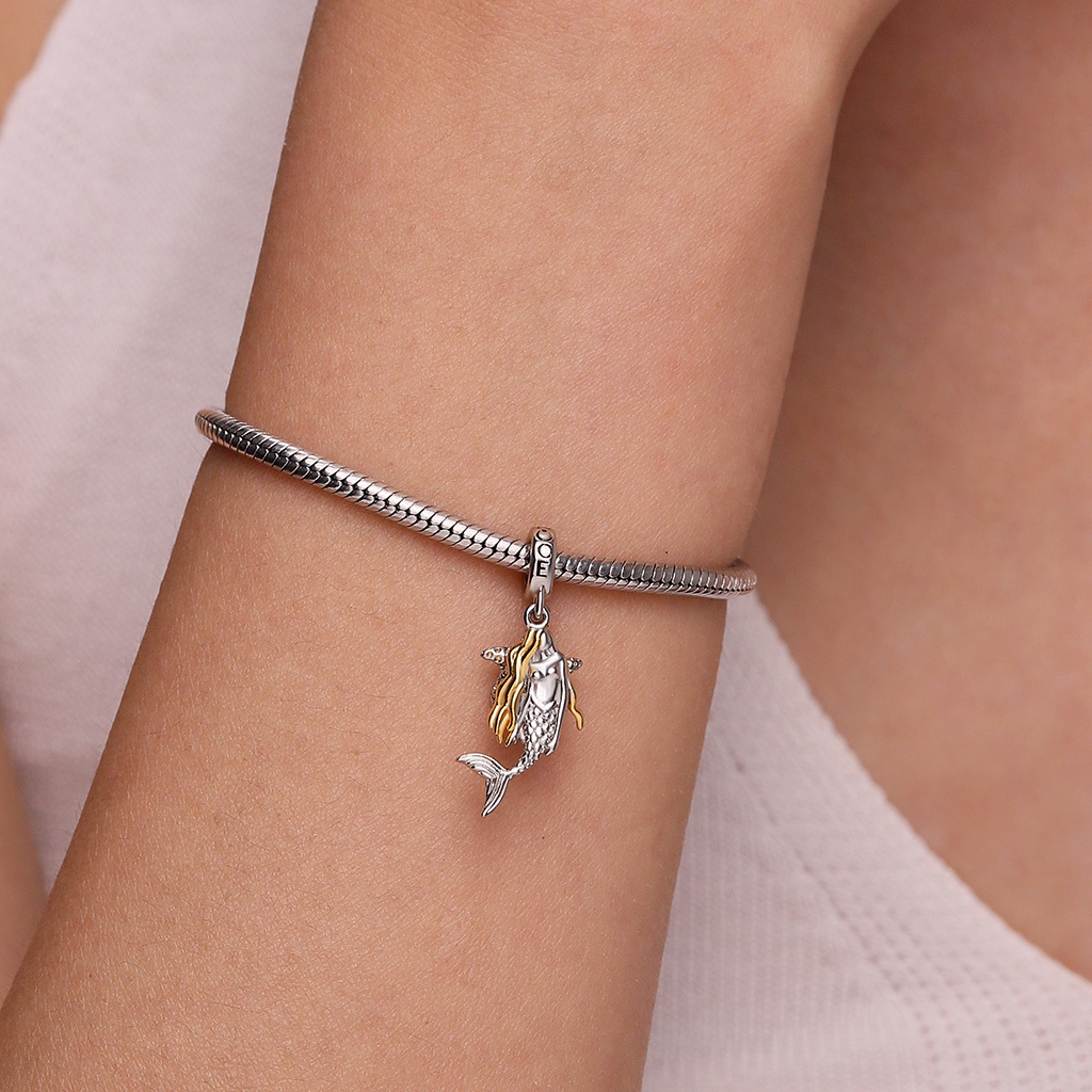 小美人魚海星吊墜 image number 5