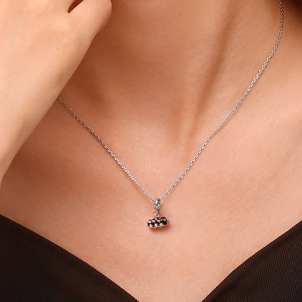 毛毛蟲瑞士捲吊墜 image number 4