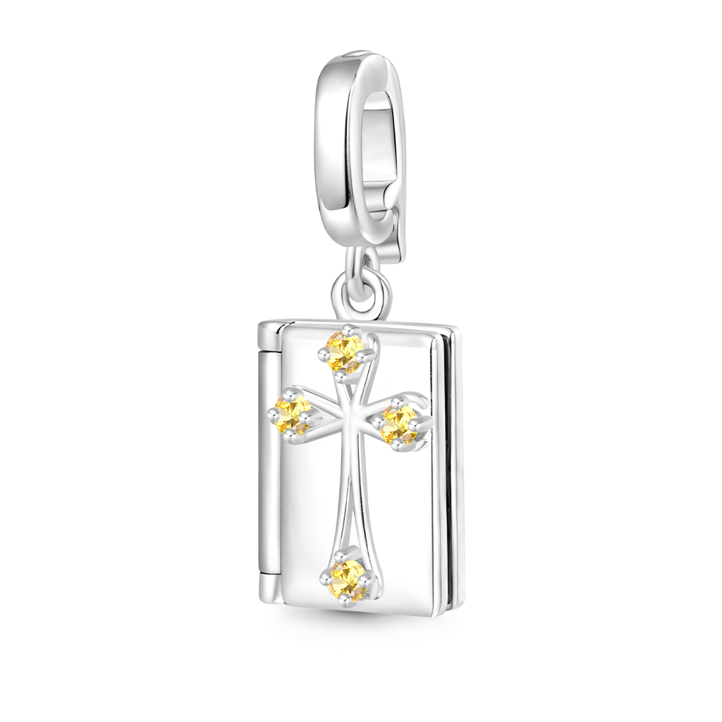 聖經十字架扣環珠飾 image number 1