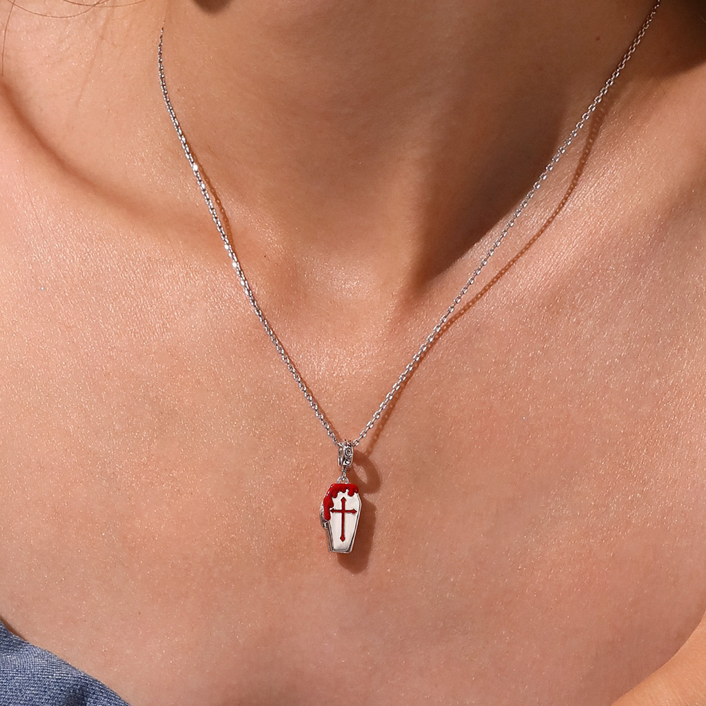 流血棺材萬聖節吊墜 image number 5