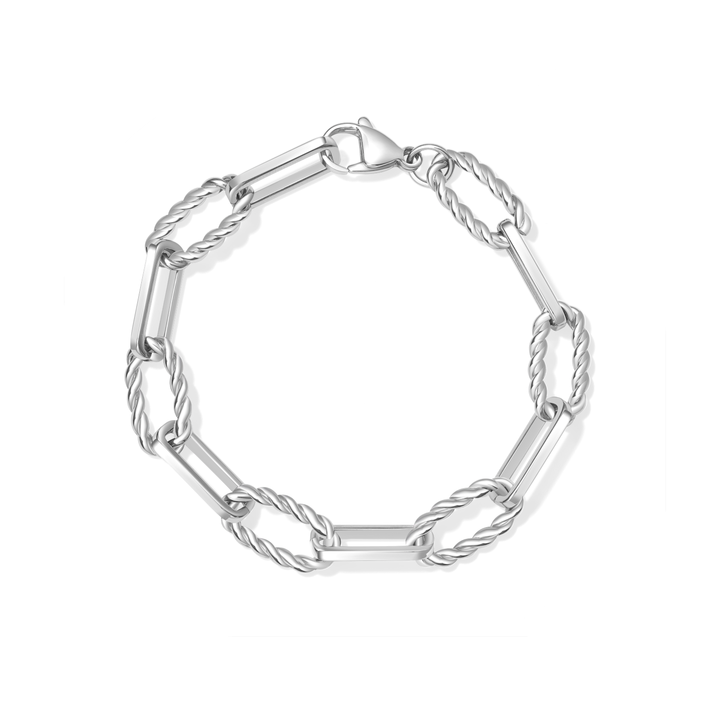 扭紋鏈圈手鍊 image number 1