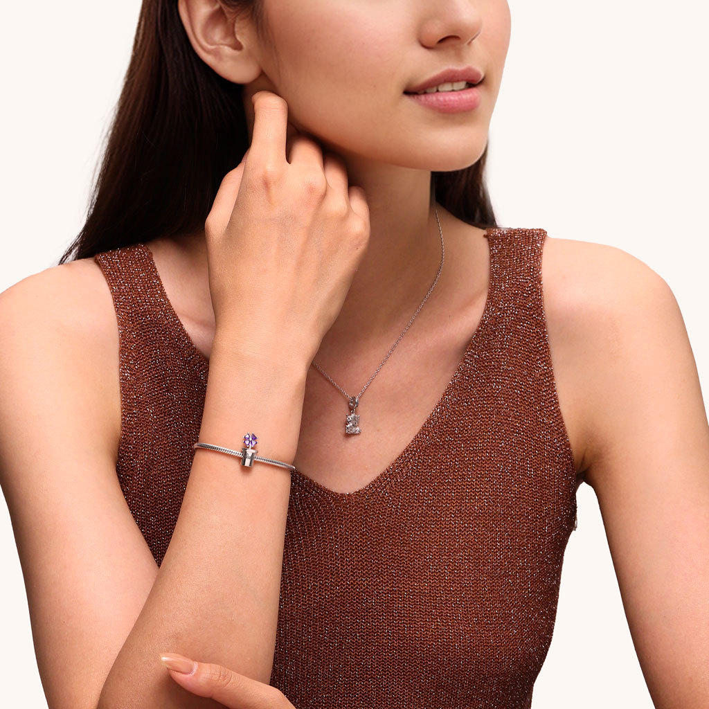 盆栽四葉草珠飾 image number 4