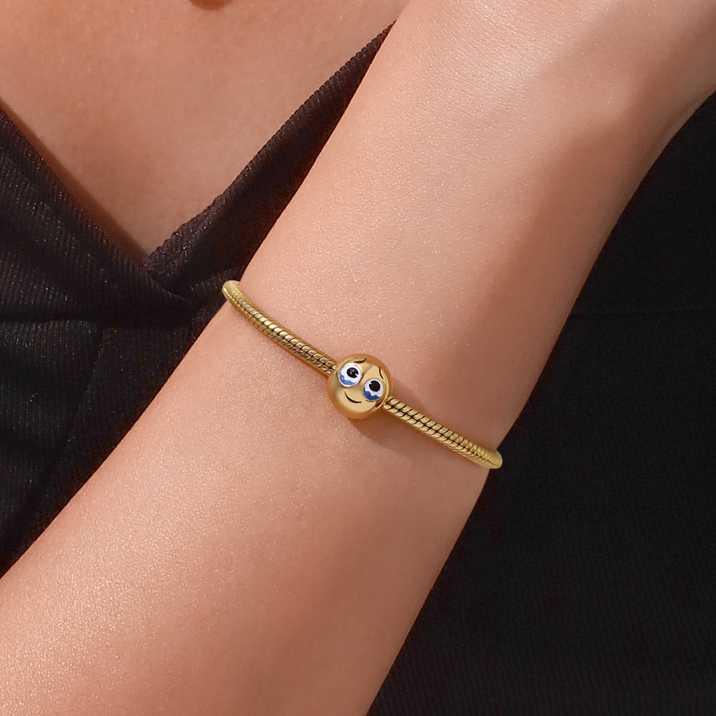 emoji喜極而泣珠飾 image number 4