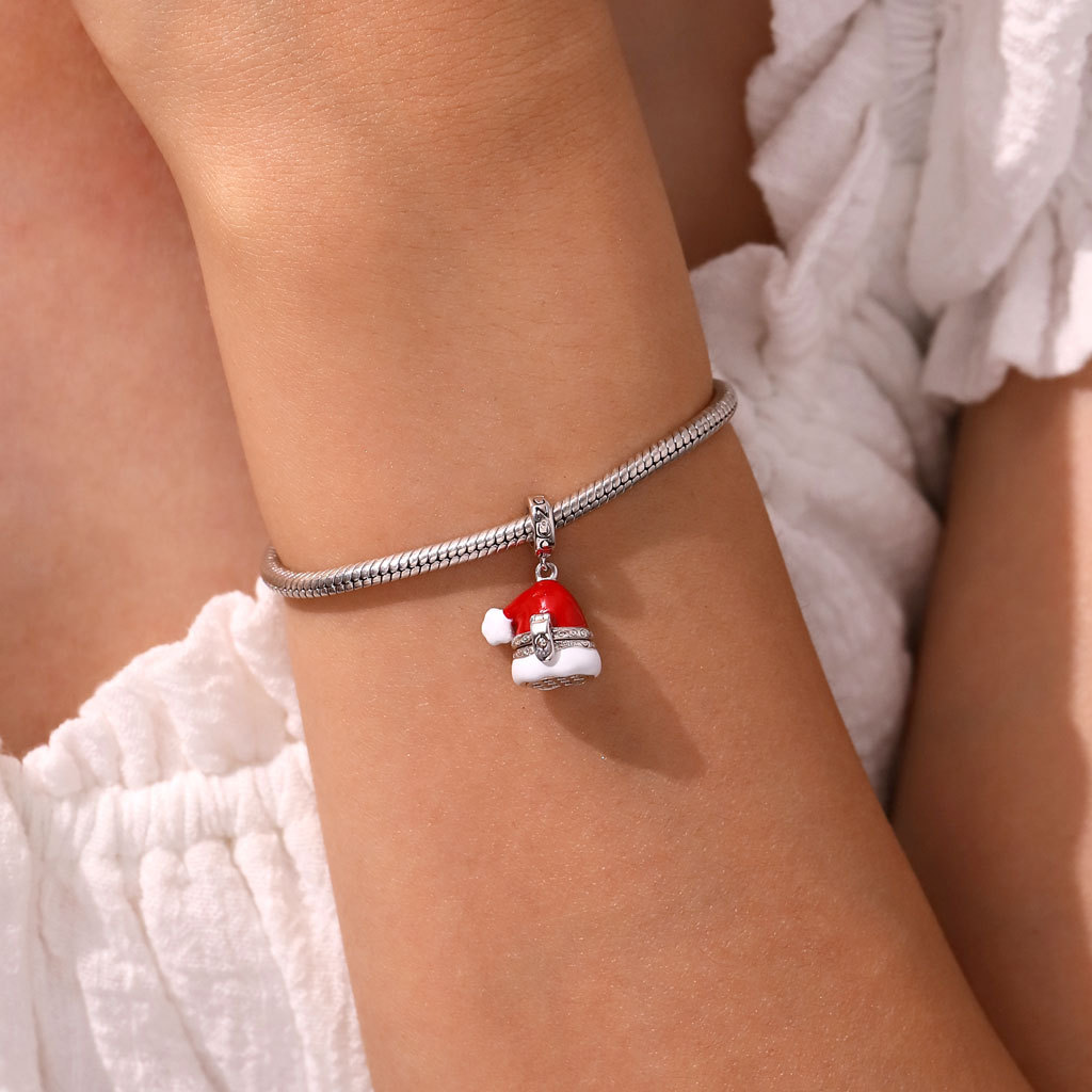 聖誕帽麋鹿吊墜 image number 6