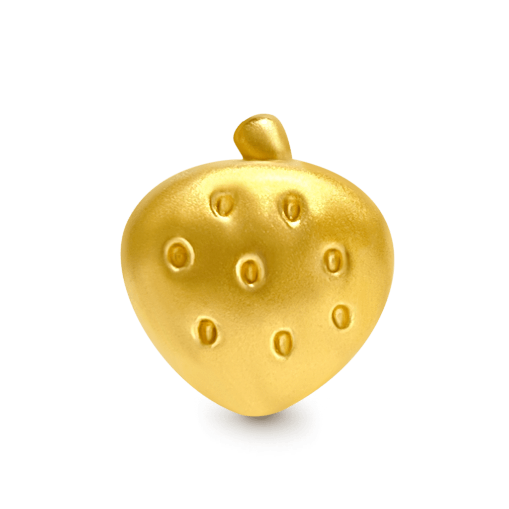 金色小草莓珠飾 image number 1