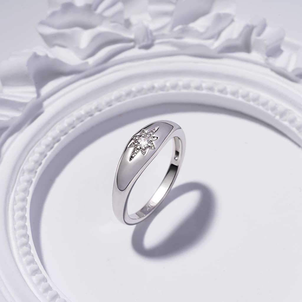 北極星生日石戒指 image number 4