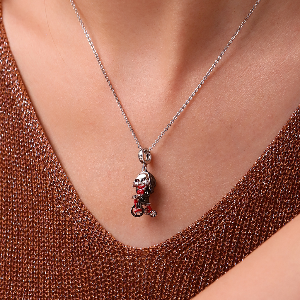 恐怖木偶比利騎三輪車吊墜 image number 4