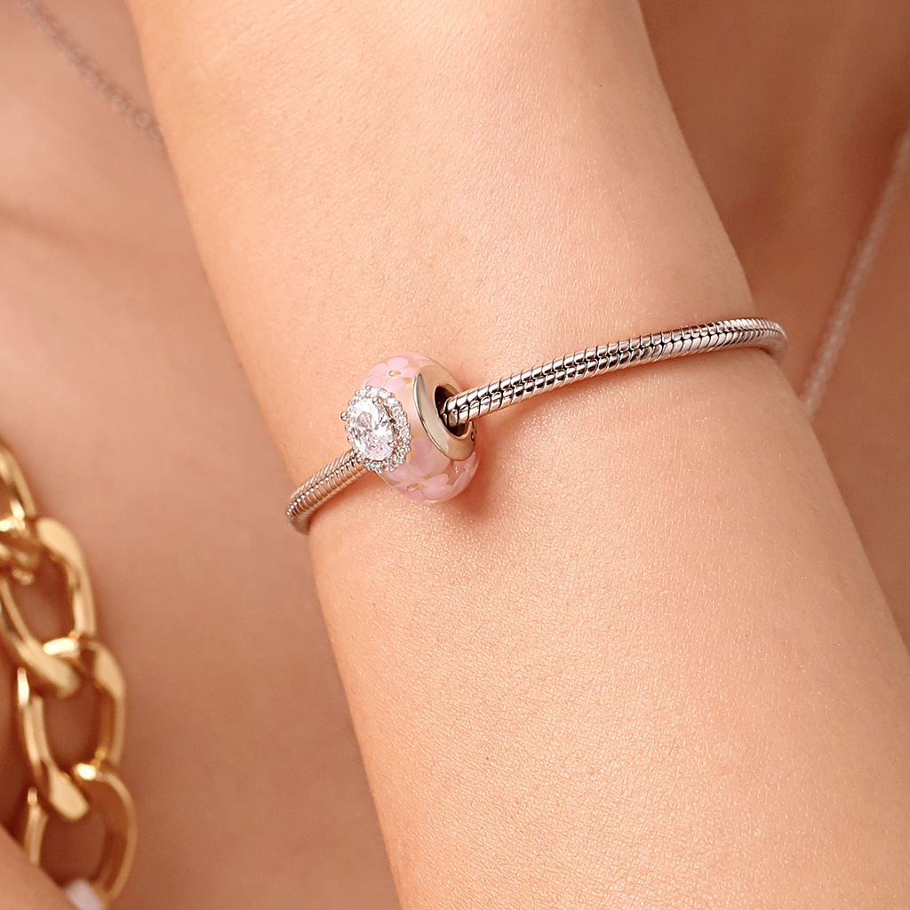 浪漫櫻花琉璃珠飾 image number 4