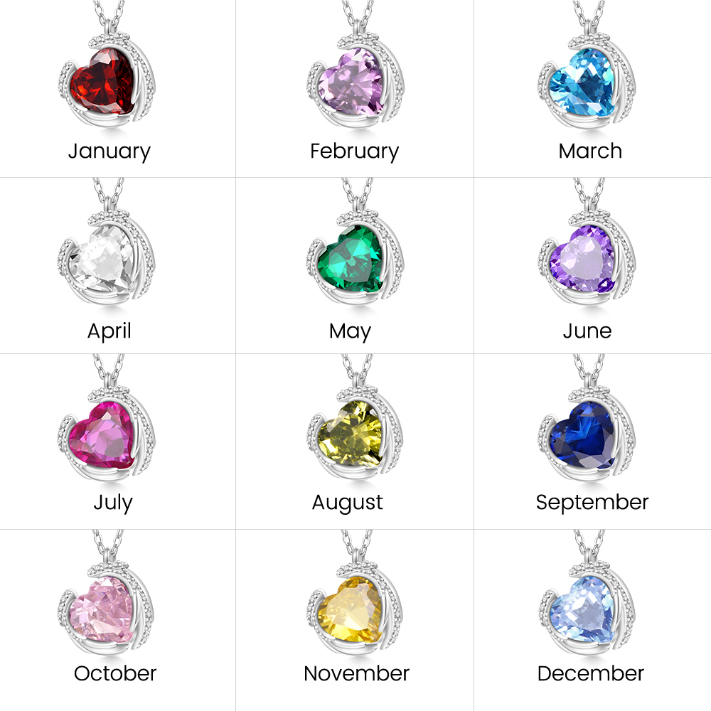 愛心翅膀項鍊 image number 6