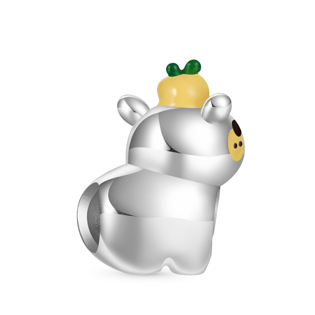 柚子水豚珠飾 image number 1