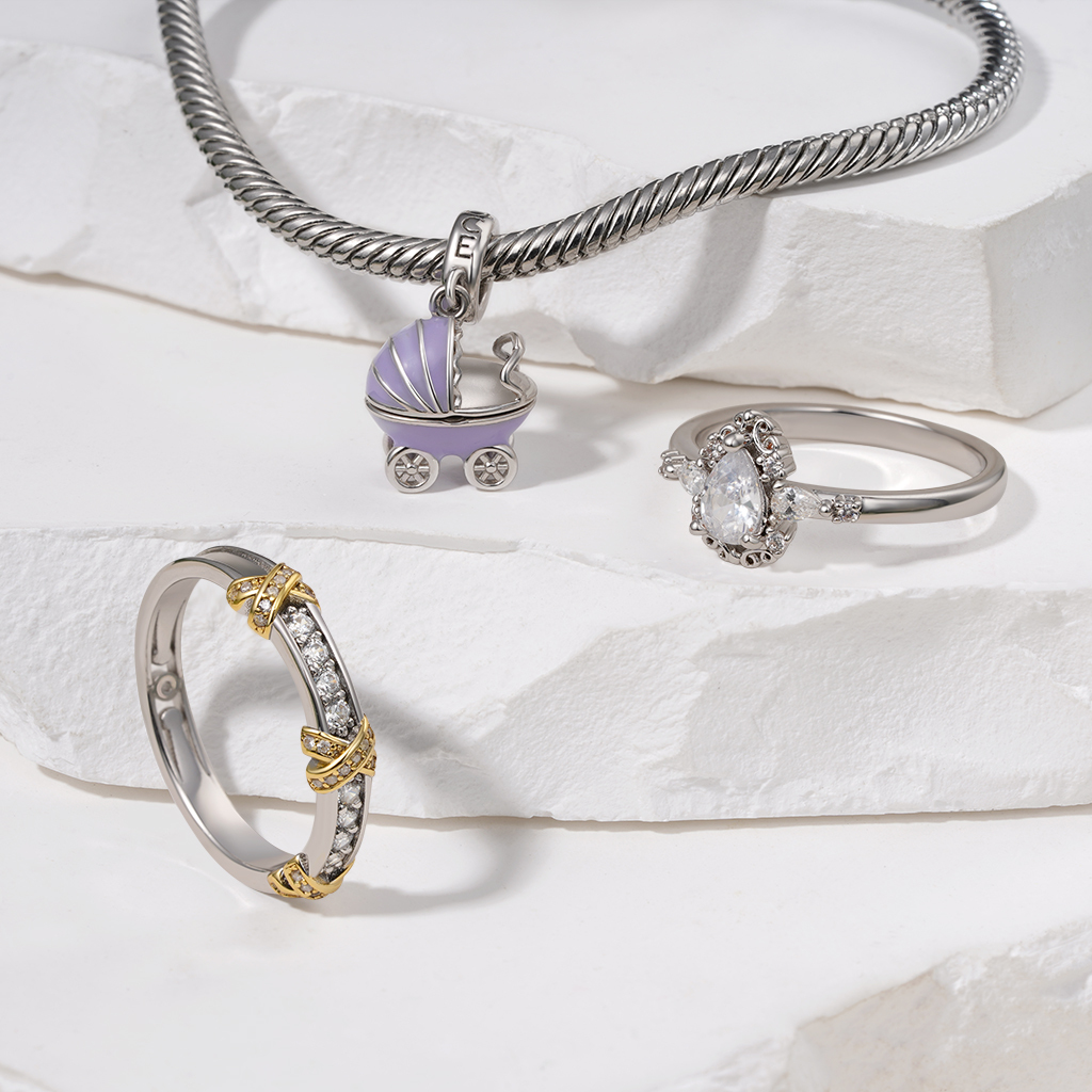 璀璨X鉑金鑽石戒指 image number 2