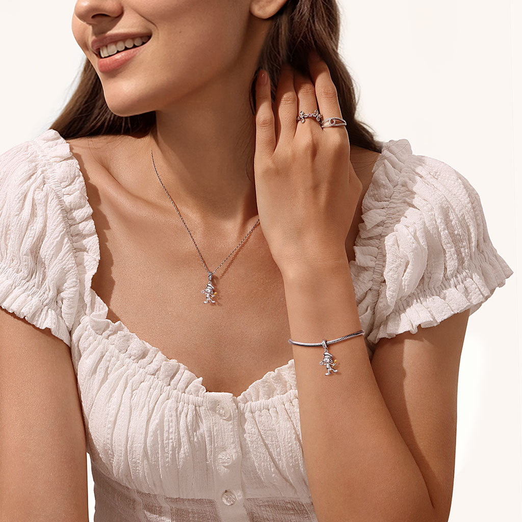 廚師藍精靈吊墜 image number 3