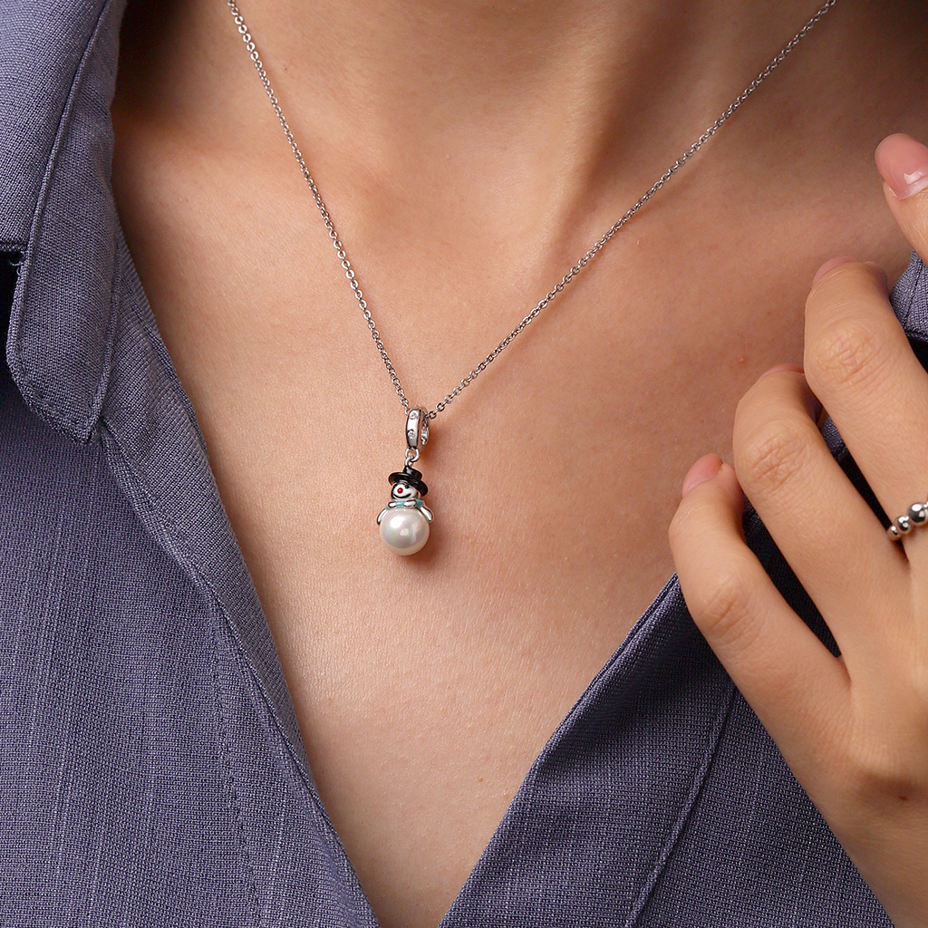 聖誕雪人先生吊墜 image number 5