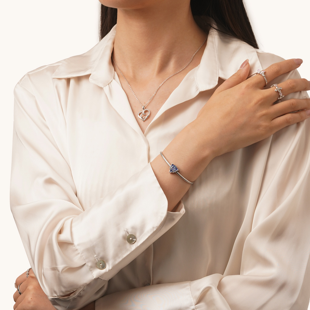 閃亮月亮星河吊墜 image number 3