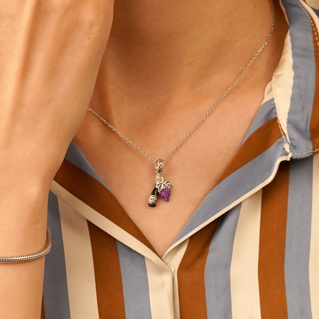 葡萄與葡萄酒吊墜 image number 4