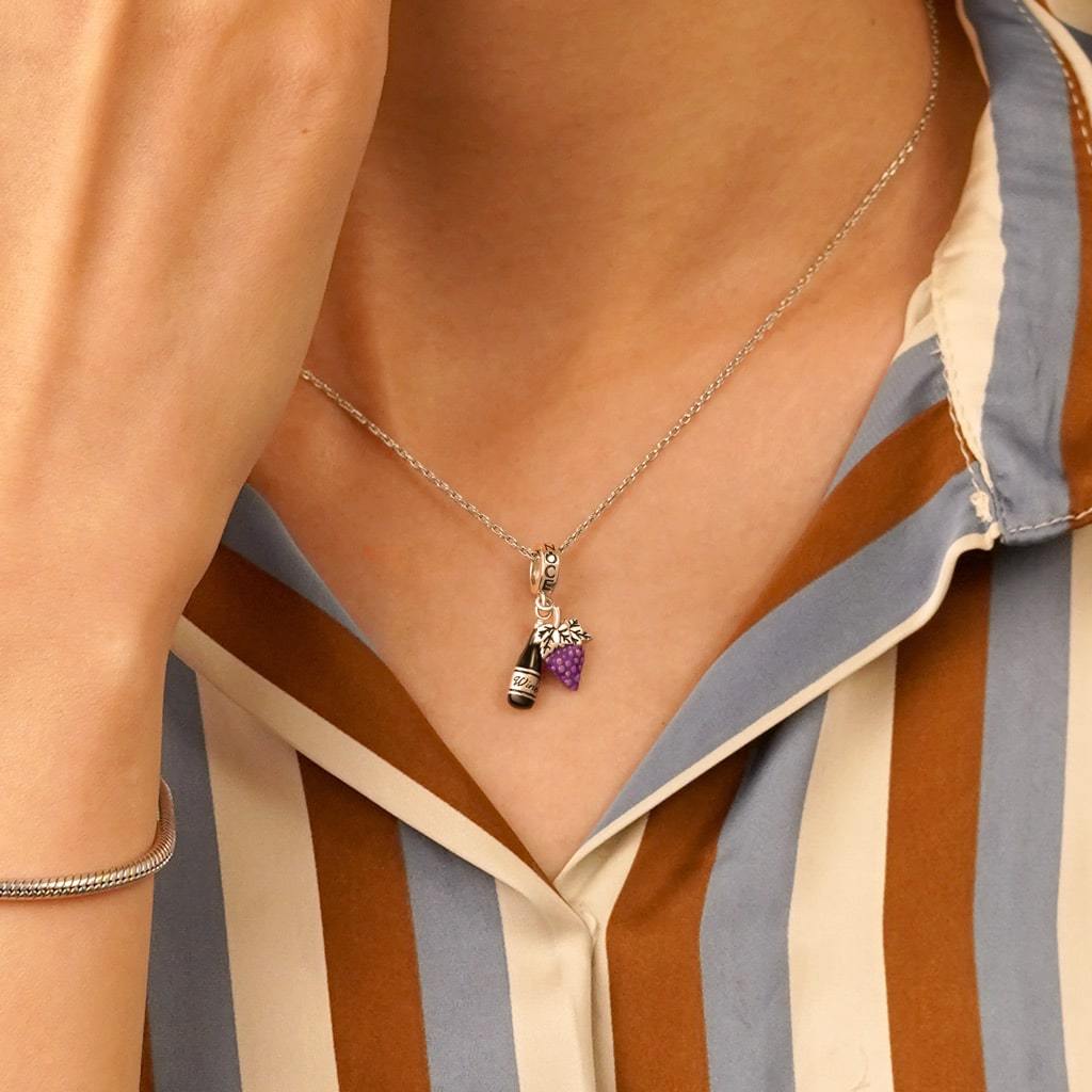 葡萄與葡萄酒吊墜 image number 4