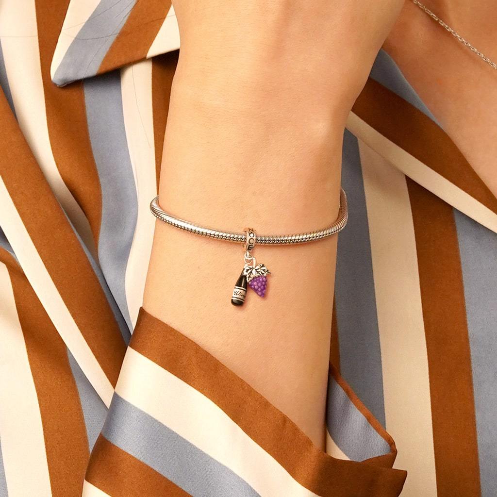 葡萄與葡萄酒吊墜 image number 5