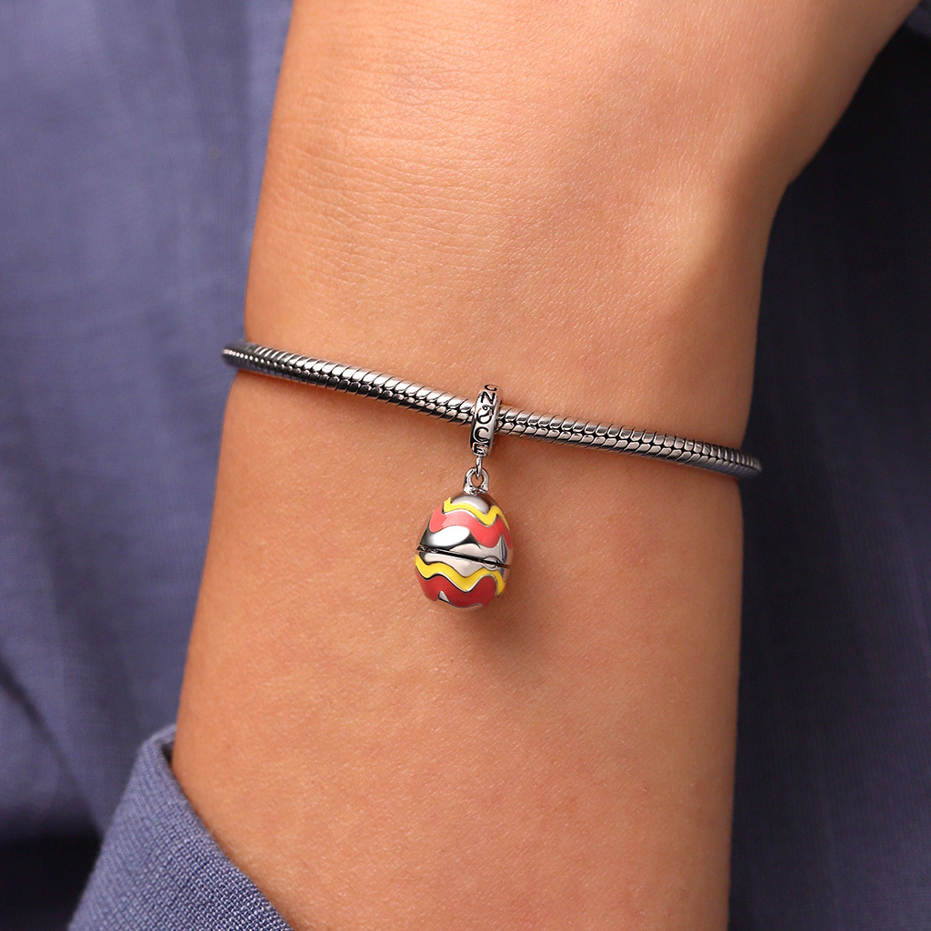 復活節彩蛋袋熊吊墜 image number 6