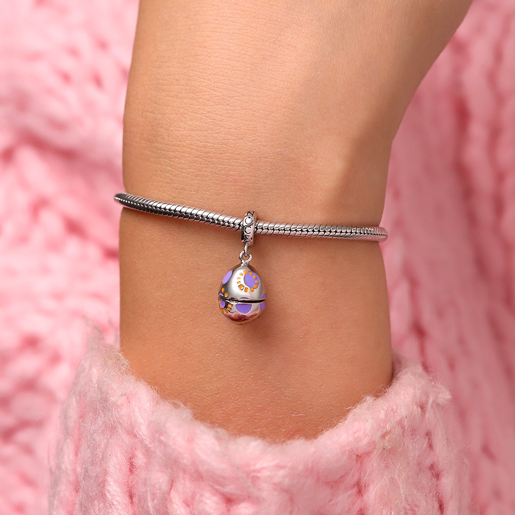 復活節彩蛋口袋貓吊墜 image number 7