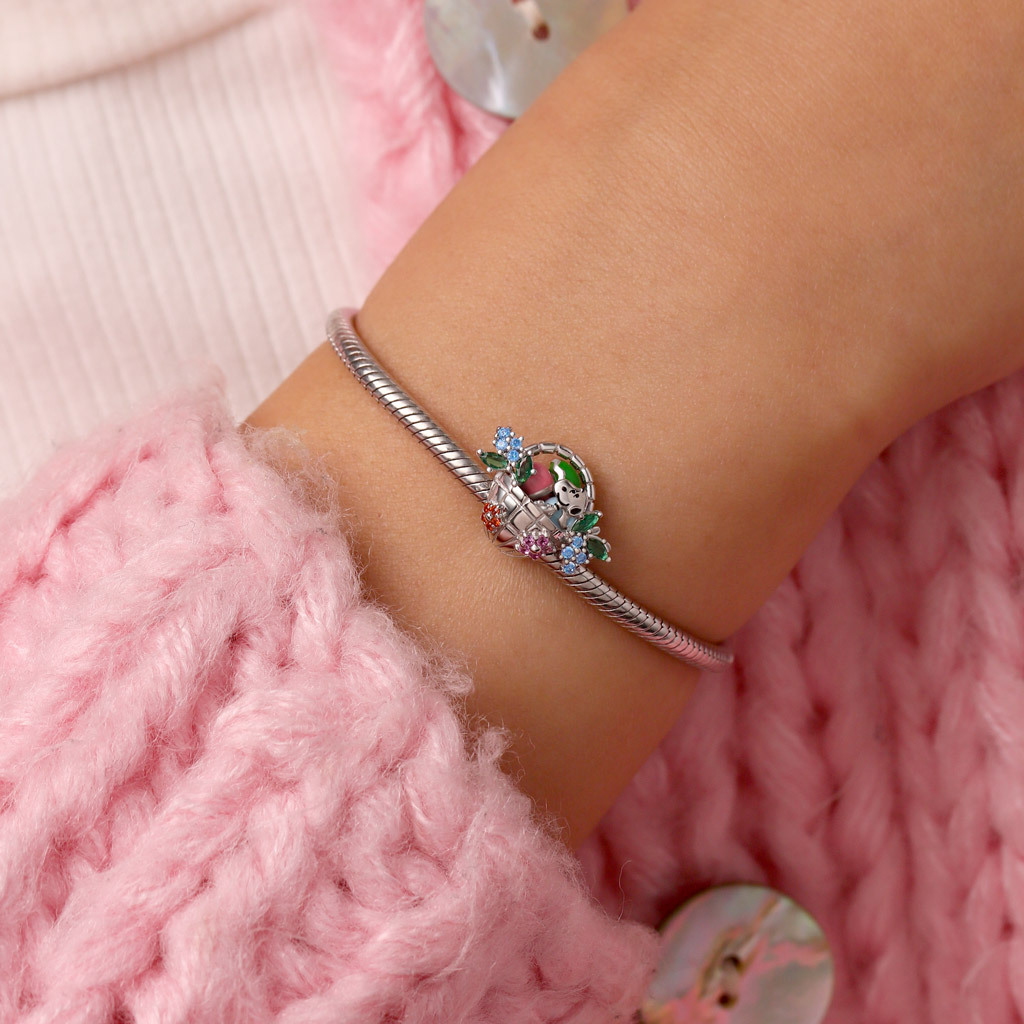 史諾比復活節彩蛋籃珠飾 image number 5