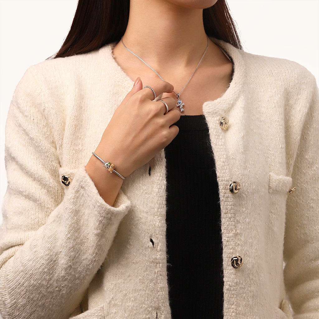 開心果花生珠飾 image number 5