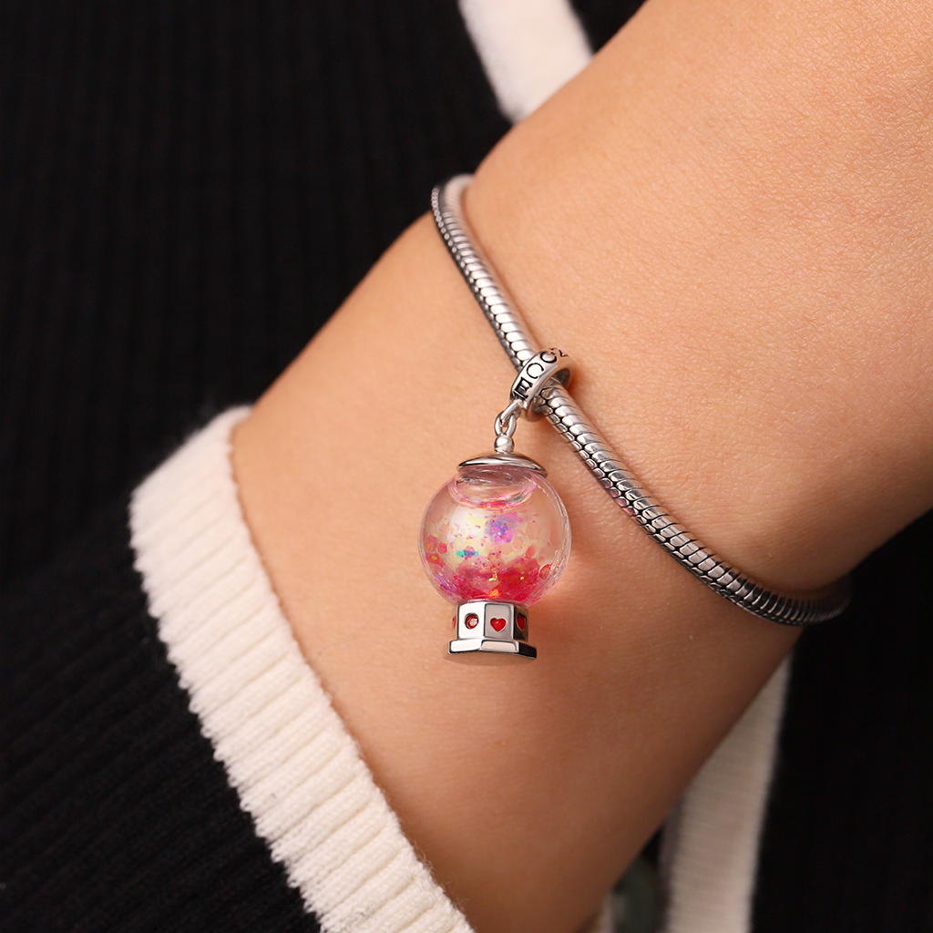 愛心糖果機吊墜 image number 6